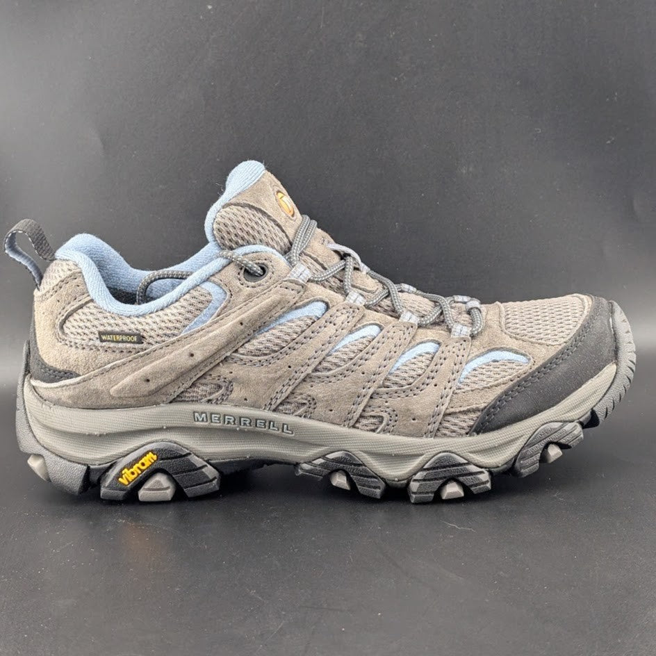 Merrell Moab 3 Low Waterproof Hiker Women's Size 9 Granite Gray J500160 Merrell