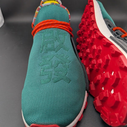 RARE** adidas x Pharrell Williams Solar HU NMD Green ~ EE7584 ~ Men's US 10.5 adidas