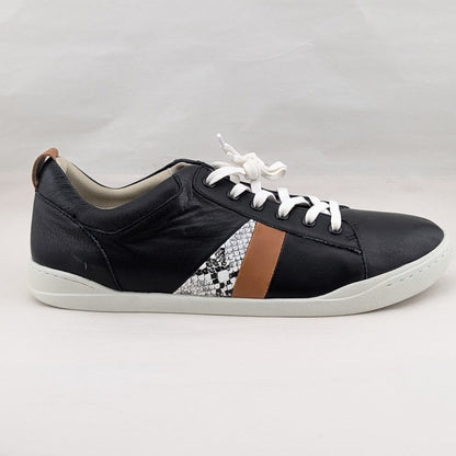 Softwalk Women's Size 11  Athens S2051-024 Black Leather Lifestyle Sneakers SoftWalk