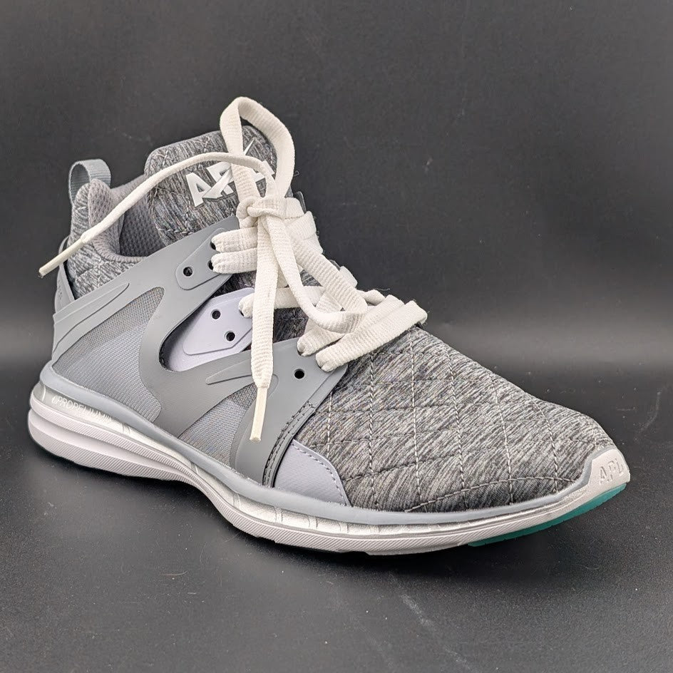 US Women’s 9 - APL Ascend~Cosmic Grey/Metallic Silver Running Shoe NIB MRP $225 APL