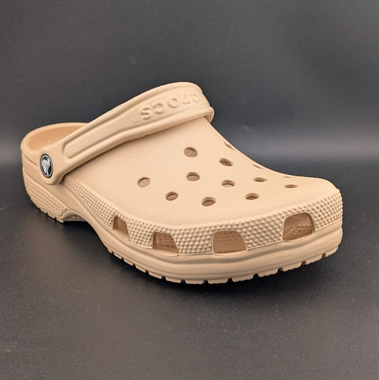 NWT/B, Crocs, Solid Shitake Tan~Unisex Big Kids-Size J6 Also Fits Women's 7.5 Crocs