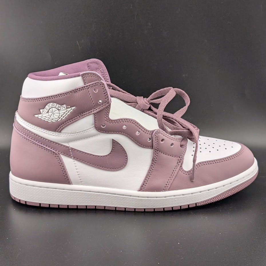 Nike Air Jordan 1 Retro High OG Shoes Mauve White DZ5485-105 Men's Size 10.5 NEW Jordan