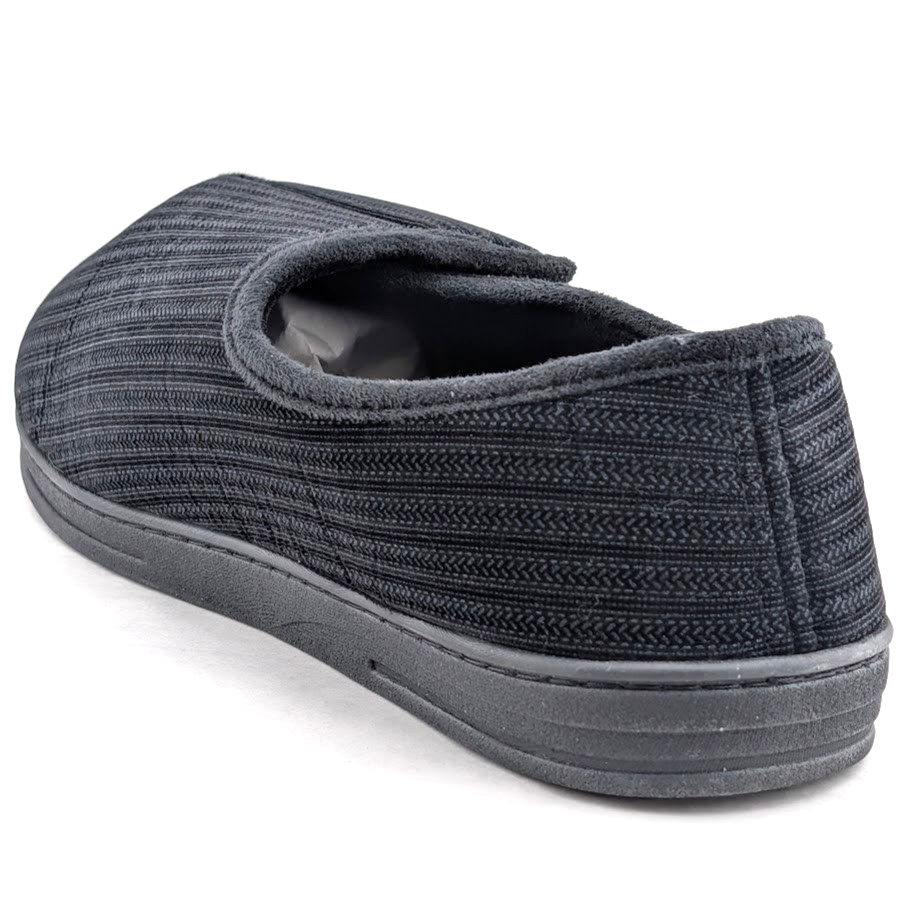 Mens Sz 11 Memory Foam Diabetic Slippers Comfy Warm Plush Fleece Arthritis Edema Longbay