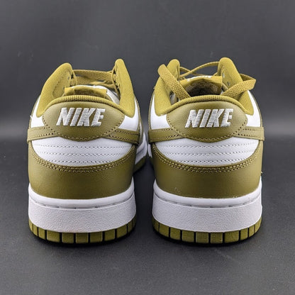 Nike Men's Size 13 Dunk Low Retro White Pacific Moss DV0833-105 Leather Sneaker Nike