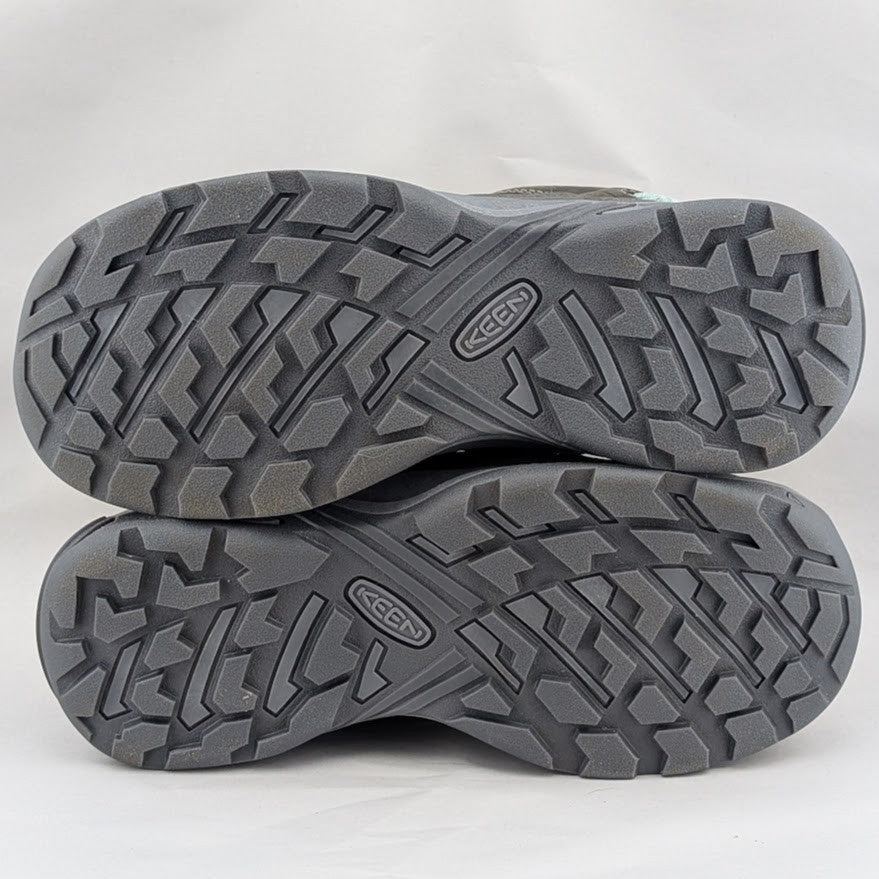 Keen Circadia Vent Low Hiking Shoes Grey Cloud Blue-Women Size 6.5-DISPLAY MODEL Keen