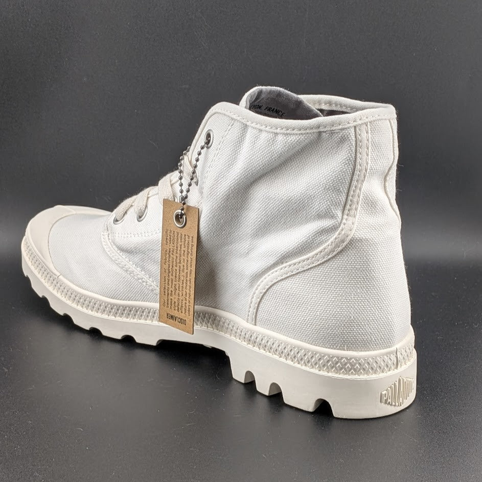 Palladium Boots Women's Size 11 in Star White Pampa Hi Top Lace Up New in Box Palladium