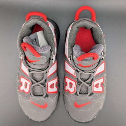 Nike Air More Uptempo Retro 10C GRAY/BLACK/WHITE/RED DH9722-200 Nike