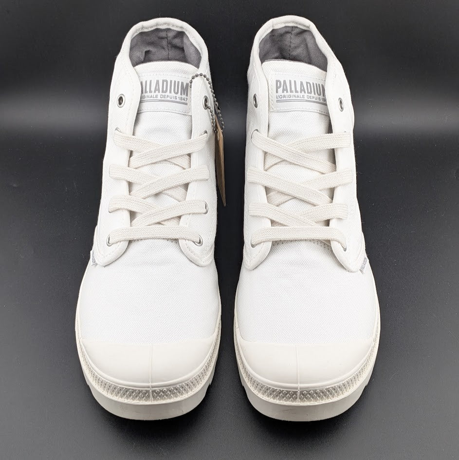 Palladium Boots Women's Size 11 in Star White Pampa Hi Top Lace Up New in Box Palladium