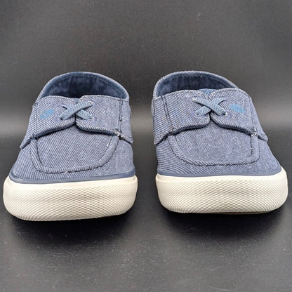 Sperry Women's Size 6 Wide Width ~ Pier Wave Navy Canvas Sneakers STS88787 Sperry