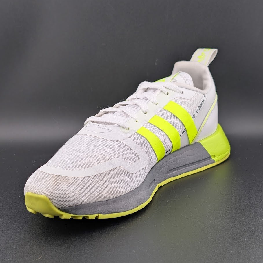 Men's adidas Size 9 Original Multix Athletic Shoe White /Yellow GZ3525 adidas