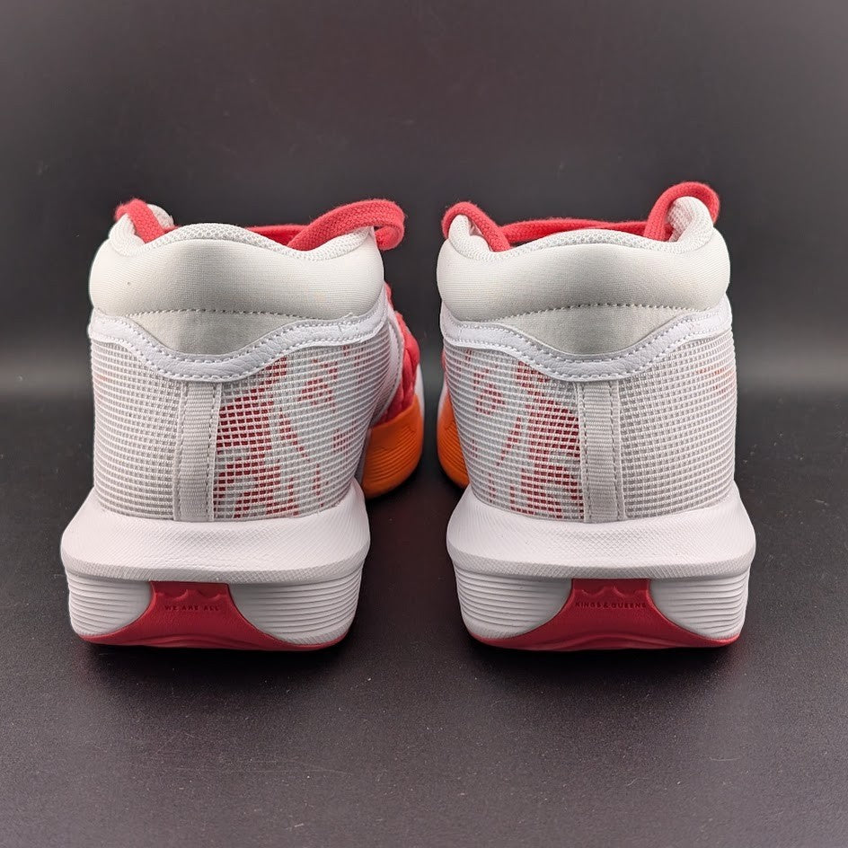 Nike LeBron Witness 8 Shoes Mens Size 8 White/Mandarin/Rose **Runs Small Nike