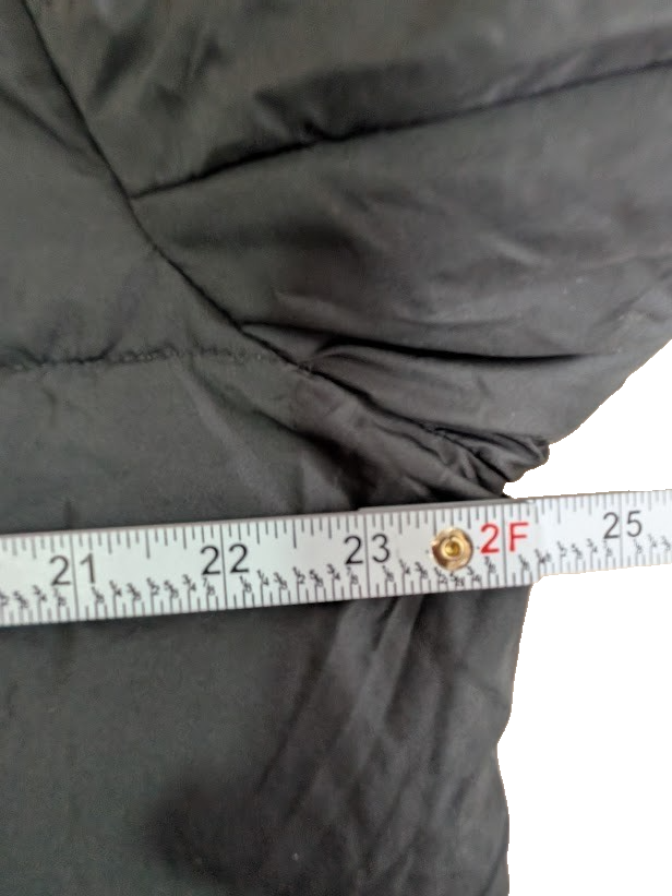 Pioneer Women's XL Summit Black Puffer Jacket w/ Removable Hood and Packable Sac Pioneer Camp