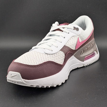 Nike Air Max System (GS) Kids 5Y / Women's 7 ~ White / Playful Pink Nike