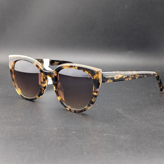 Carolina Lemke Berlin Isla CL9143-2 Oversized Cat Eye Tortoise UV400 Sunglasses Carolina Lemke
