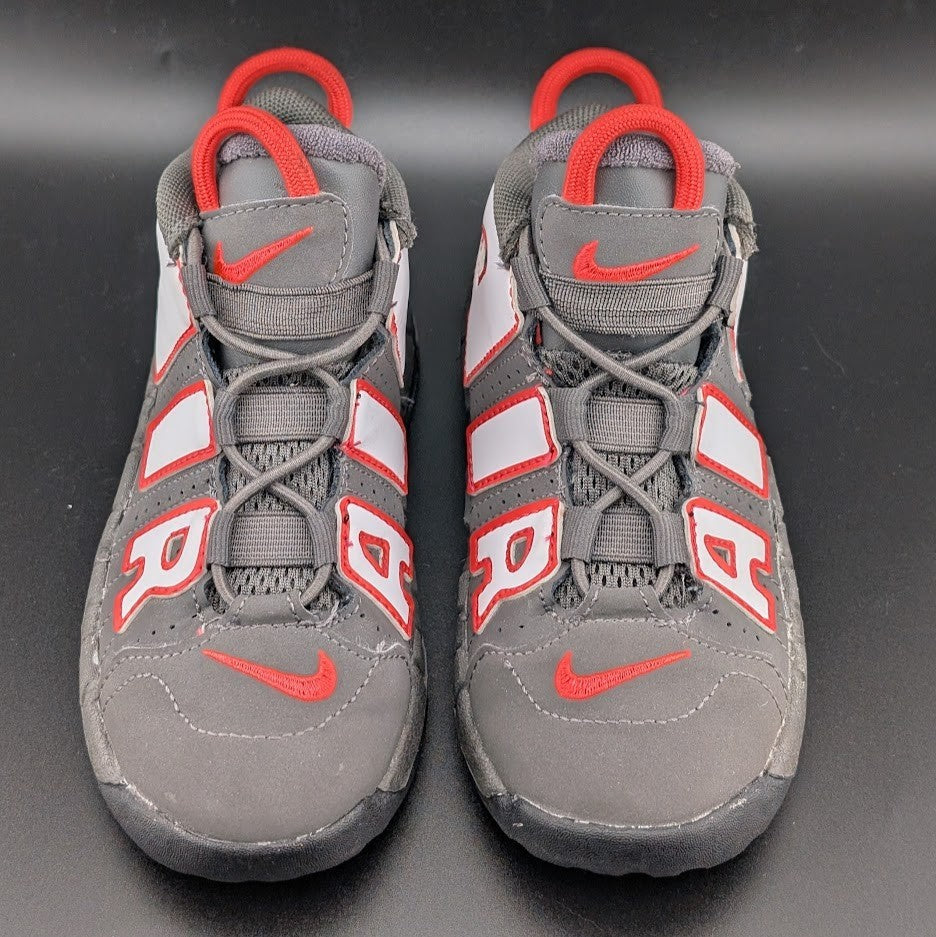 Nike Air More Uptempo Retro 10C GRAY/BLACK/WHITE/RED DH9722-200 Nike