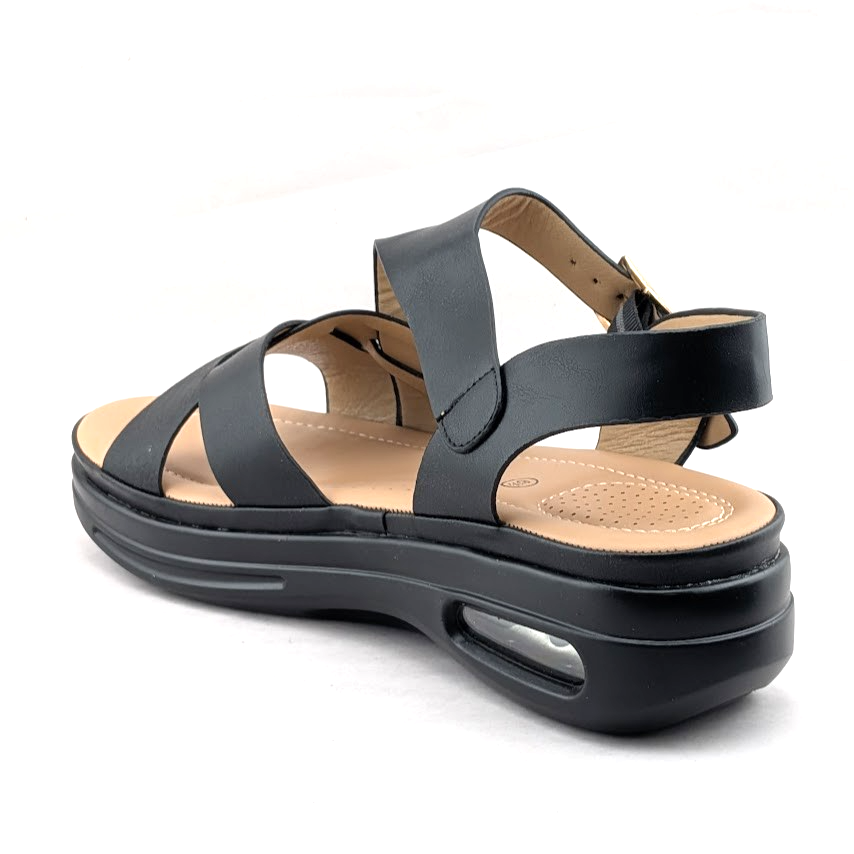 mysoft Women's Sz 6.5 Walking Sandals Comfortable Air Cushioned Support mysoft