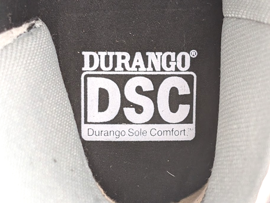 Durango Crush Womens Sz 9.5 Black Leather Tassles Cowboy Western Boots DRD0432 Durango