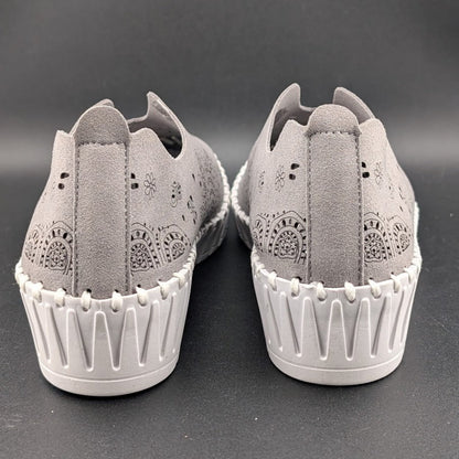 Bernie Mev Memory Foam TW09 Gray Shoes Slip-on Cutouts EU 36 or 41 (US 6 or 9.5) Bernie Mev