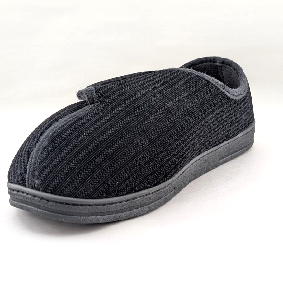 Mens Sz 11 Memory Foam Diabetic Slippers Comfy Warm Plush Fleece Arthritis Edema Longbay