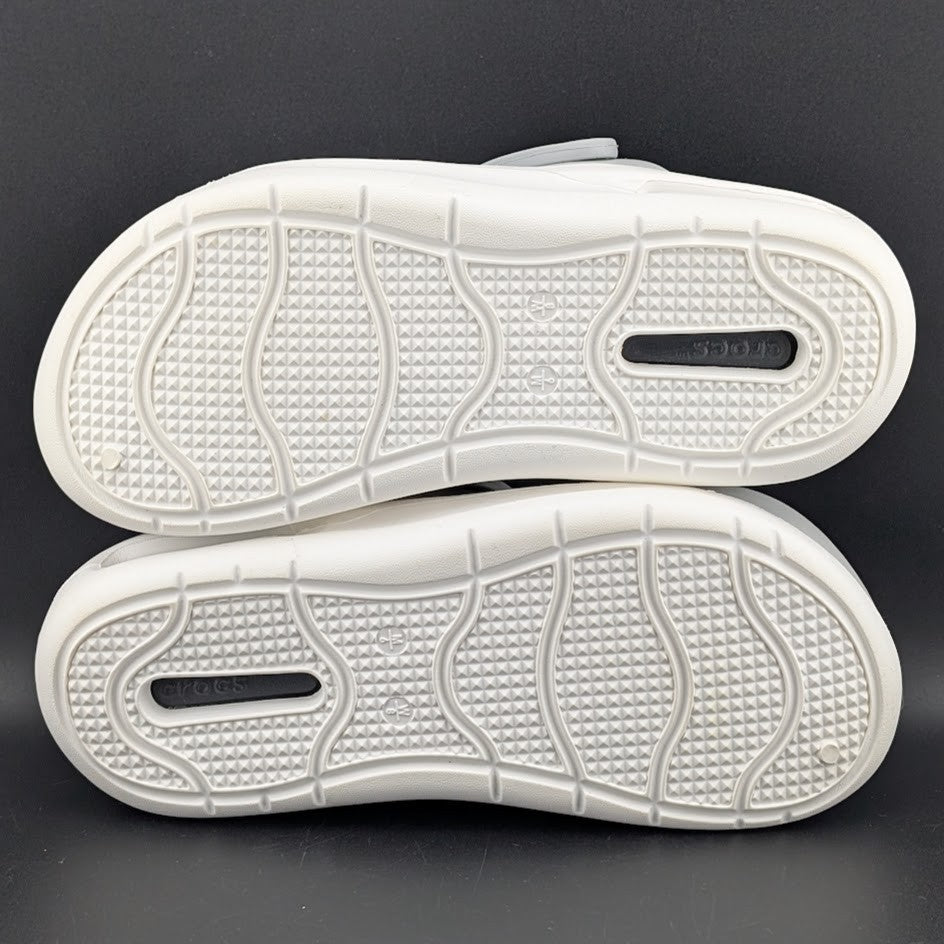 Crocs InMotion LiteRide Clogs Men's Size 6 / Wos 8 Gray Perforated Shoes Crocs
