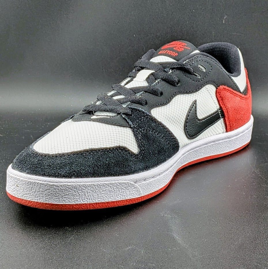 Nike SB Leather Dunk Alleyoop~Black White Red Men's Size 9 Solarsoft Sneaker Nike