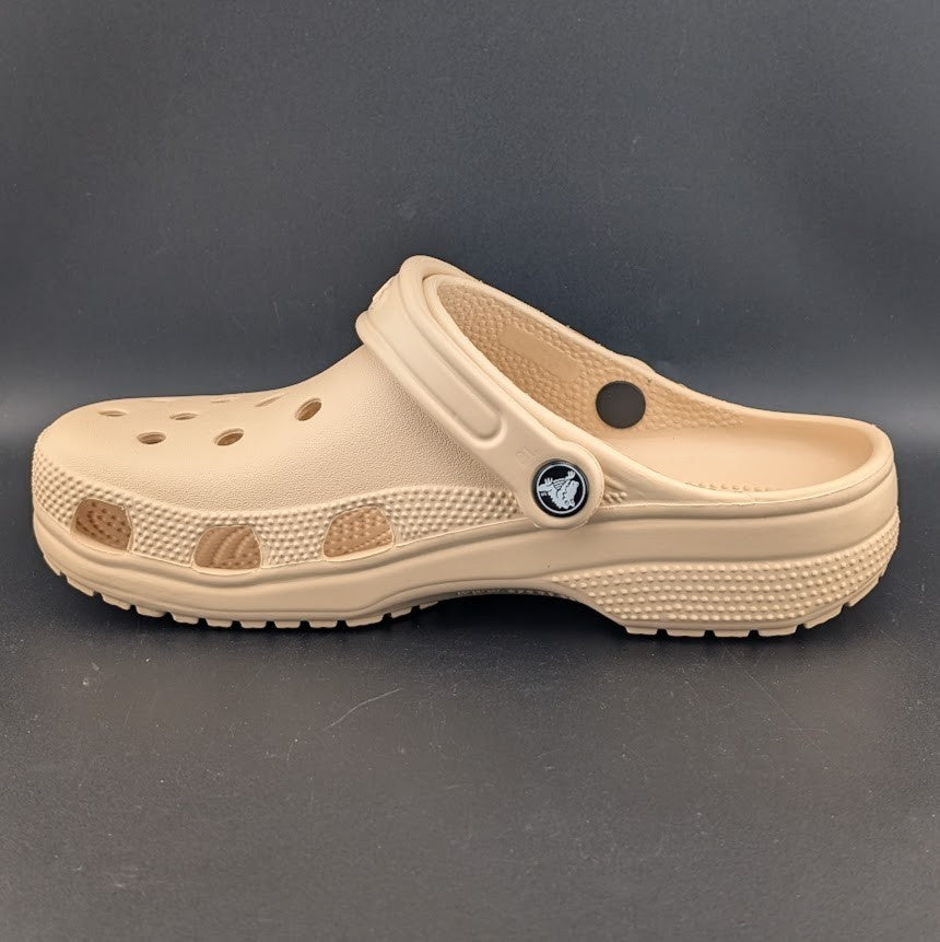 NWT/B, Crocs, Solid Shitake Tan~Unisex Big Kids-Size J6 Also Fits Women's 7.5 Crocs