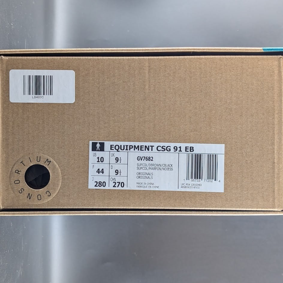 adidas / Extra Butter Consortium ~ Equipment CSG 91 Best Friend Suede (GV7682) adidas + Extra Butter