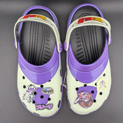 New RARE Kids' Size 6Y / Wm's 7.5 ~ Dragon Ball Z Frieza Classic Crocs Purple Crocs