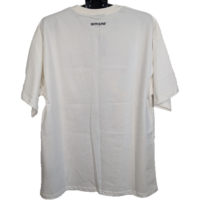Sixth June Paris T-Shirt~White Cotton~Size XL~Heaven Calls NWT in Mfg Packaging Sixth June