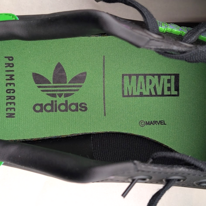 adidas Stan Smith x Disney Marvel Hulk Smash Kids Sz 5.5Y Green Black Shoes adidas