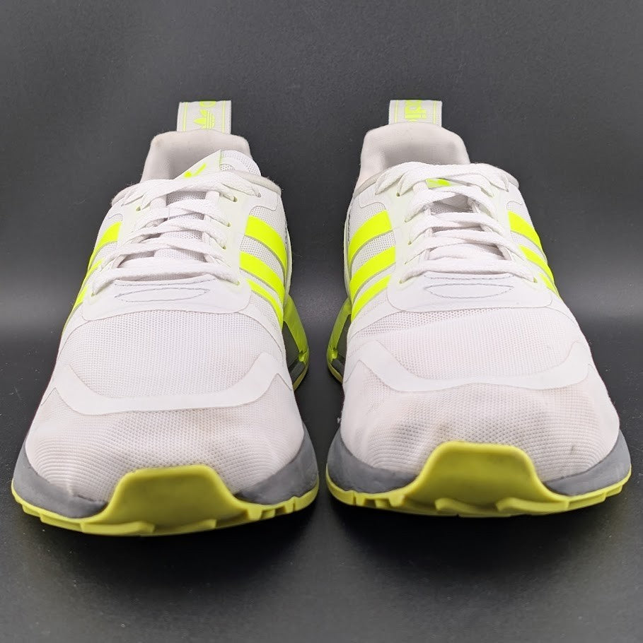 Men's adidas Size 9 Original Multix Athletic Shoe White /Yellow GZ3525 adidas