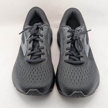Brooks Womens Size 7 / Kids 5.5Y Black Ghost 16 Athletic Run Walk Sneakers Shoes Brooks