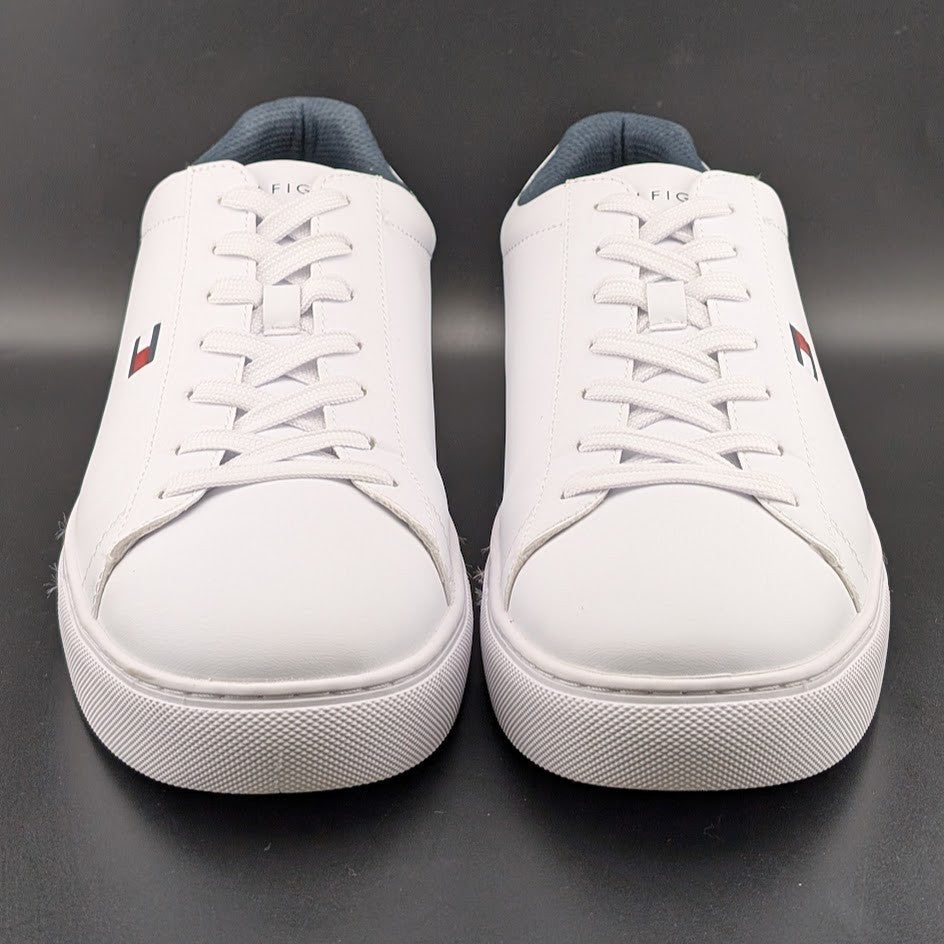 Tommy Hilfiger Men's Size 10M Brecon Cup Sole White Sneakers Tommy Hilfiger