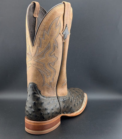 Tony Lama Tori Umber Full Quill Ostrich~Golden Brown 11" Womens Sz 10B TL5405 Tony Lama