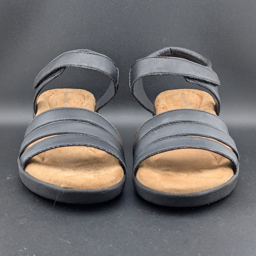 Easy Spirit Women's Size 8M Kenton3 Wedge Sandal w/ Hook & Loop Strap Closure Easy Spirit
