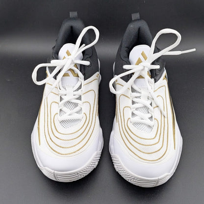 Nike Kids 7/Wos 8.5 Giannis Immortality Basketball Shoes White Gold FZ6734-100 Nike
