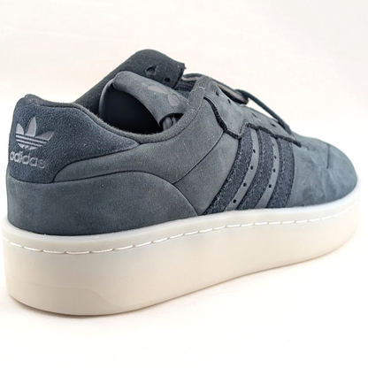 adidas Rivalry Lux Low LaceUp~Womens Sz 7 Black Nubuck Basketball Sneakers Shoes adidas