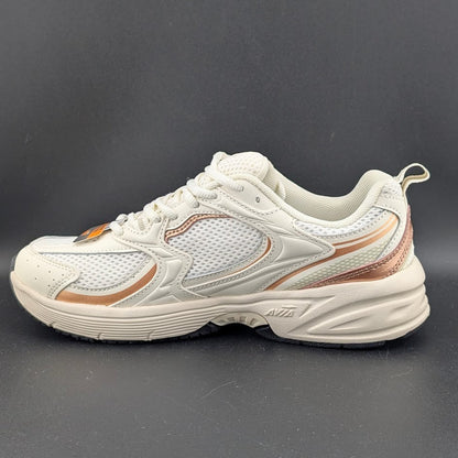 Avia Sizes 8 & 8.5 ~ AV 5000 Rose Gold Women's Performance Leather Sneakers NWT Avia