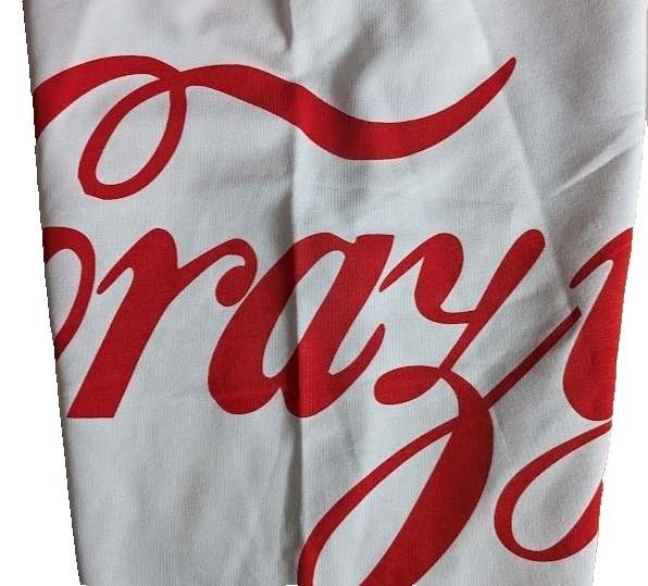 Saw Clothing Couture Men's Size Large~Red White, Black ~ "Got Me Going Crazy" SAW Couture Clothing