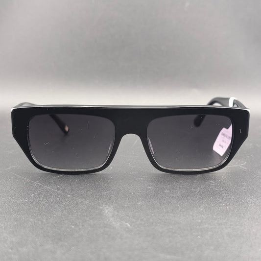 Carolina Lemke Berlin Unisex Black Sunglasses CL9109-1 Gradient Grey Lenses NEW Carolina Lemke