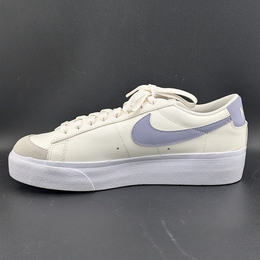 Nike Women's Size 11 Blazer Platform Low Sail Indigo Haze DJ0292-110 Nike