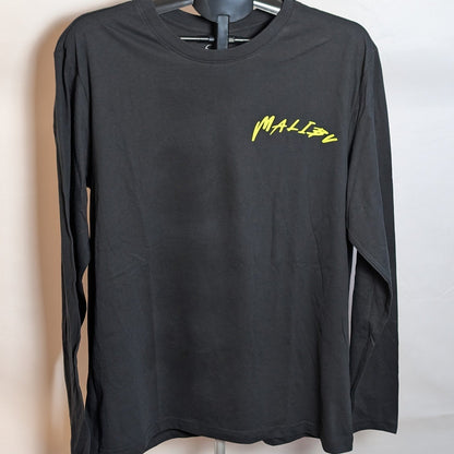 Original Use Malibu Surf Black Long Sleeve Graphic Tee Men's Size Large Original Use