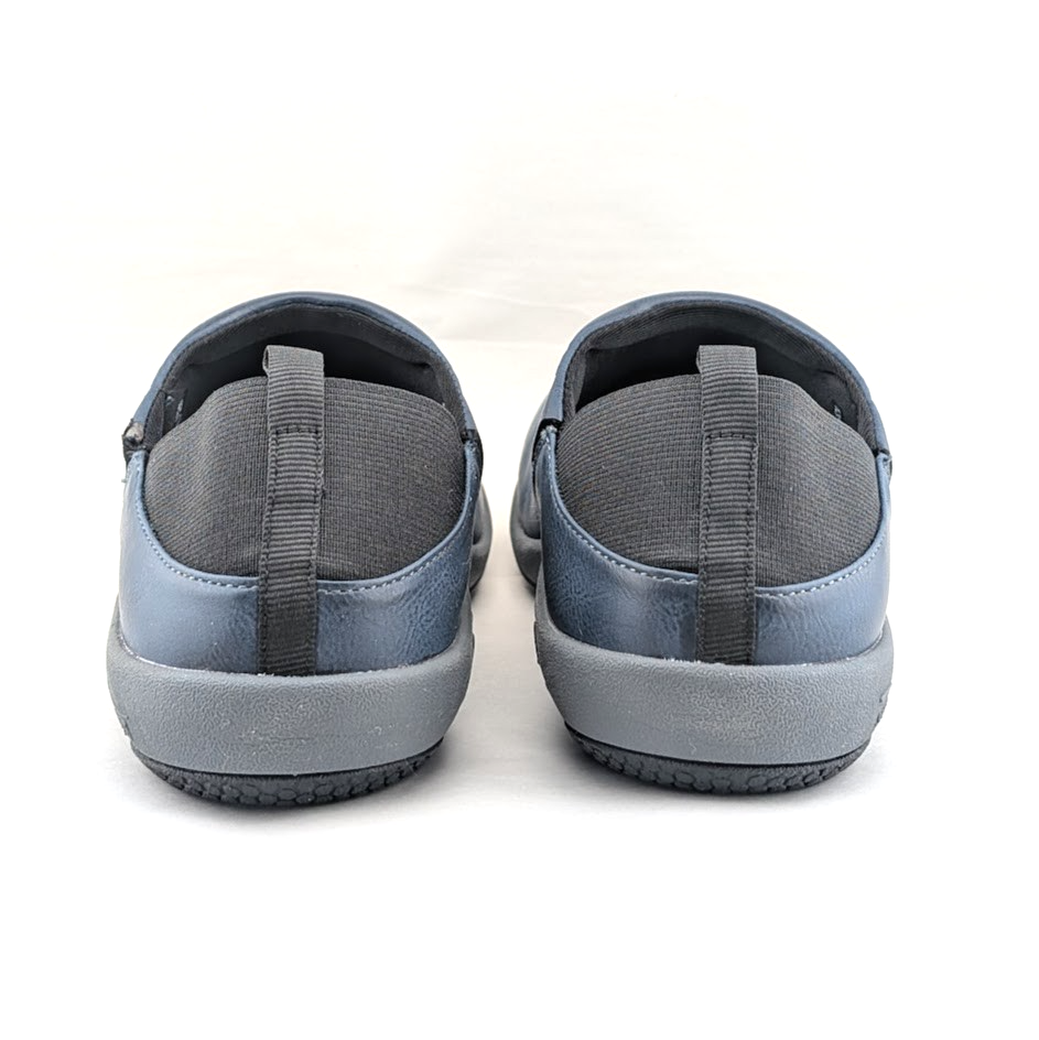 Spenco Brooklyn Womens US 5.5 Navy Orthotic Convertible Slip-On Clogs Shoes Spenco