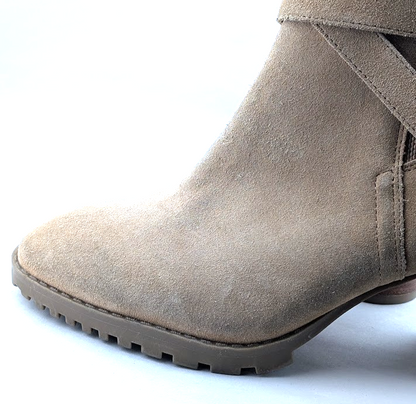Blondo Waterproof Tamzin Tan Womens Shoes Size 10 Boots New Needs Cleaning Blondo