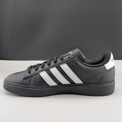 adidas Grand Court 2.0 Women's Size 8.5 Black White Sneaker JH7243 adidas