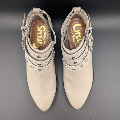 Circus by Sam Edelman Women's Size 6.5 Henna Ankle Boot Putty Taupe Circus by Sam Edelman