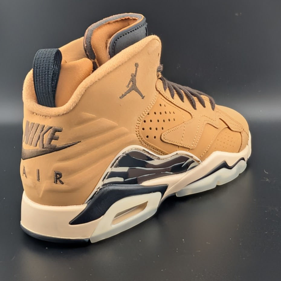 Nike Air Jordan Jumpman MVP DZ5577 200 Flax/Baroque Brown Black Men 6.5Y/Women 8 Nike