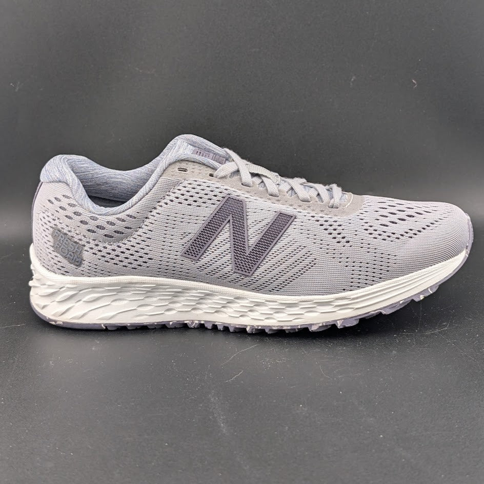 New Balance Arishi V2 Women US Size 6.5 Running Shoe Gray/Lavender Fresh Foam New Balance