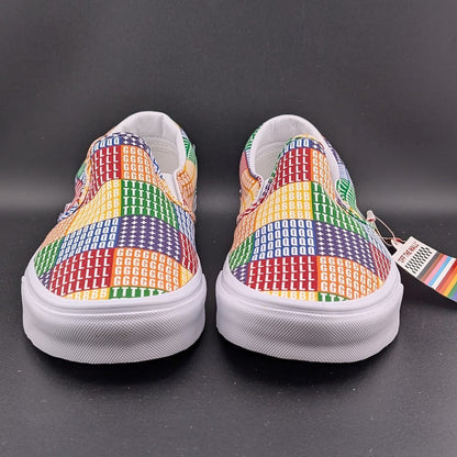 Vans Classic Slip On LGBTQ+ Pride Unisex Classic Slip-On Sneakers VN0A33TB3WJ VANS