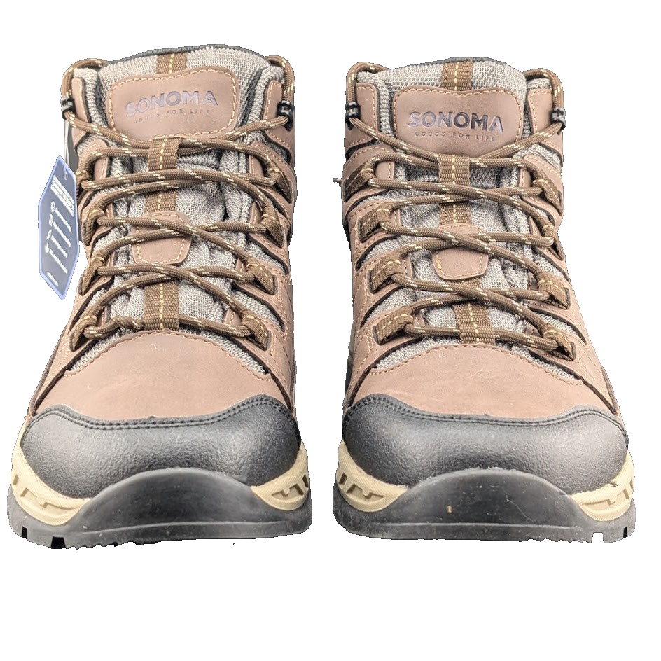Sonoma Henrikk Men's Size 9M Hiking Boots Brown Brand New Sonoma